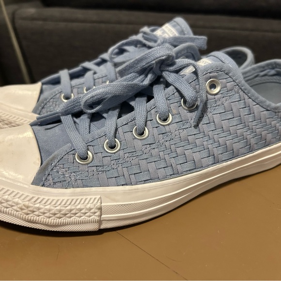 Converse Women's Blue Sneakers - Picture 2 of 9
